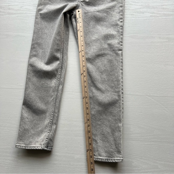 La Vie Rebecca Taylor INES Jeans Womens 28 Gray Mist Straight Ankle Length - Picture 5 of 14